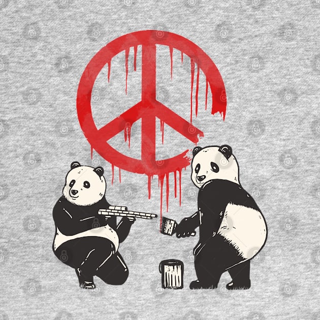 Pandalism Peace Sign by fathi